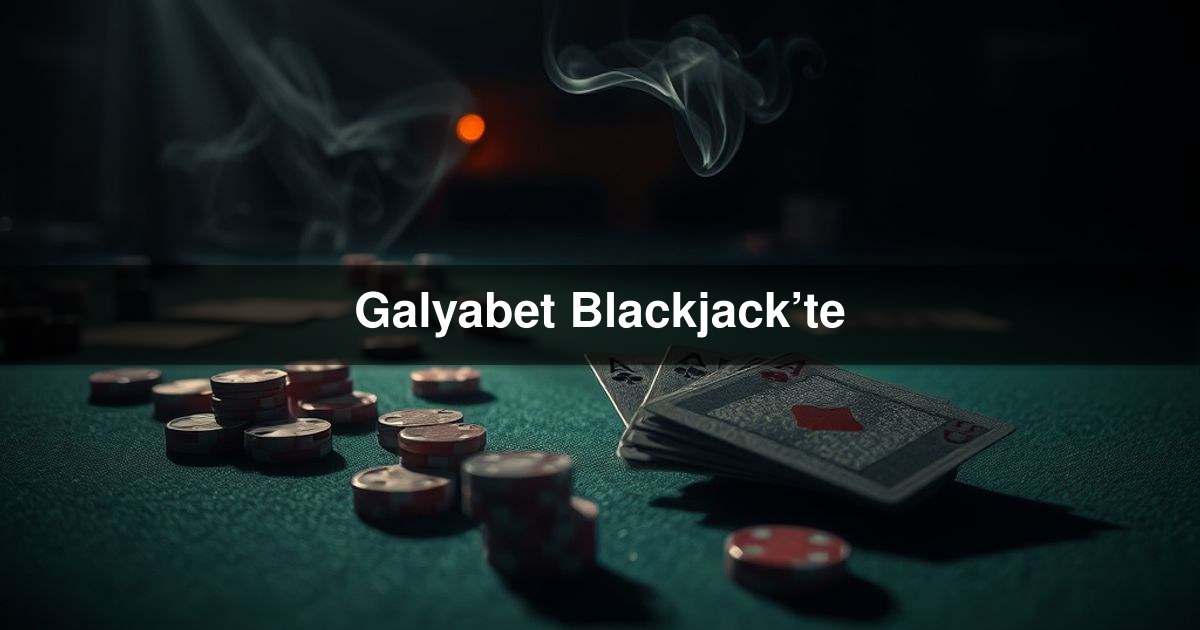 Galyabet Blackjack’te